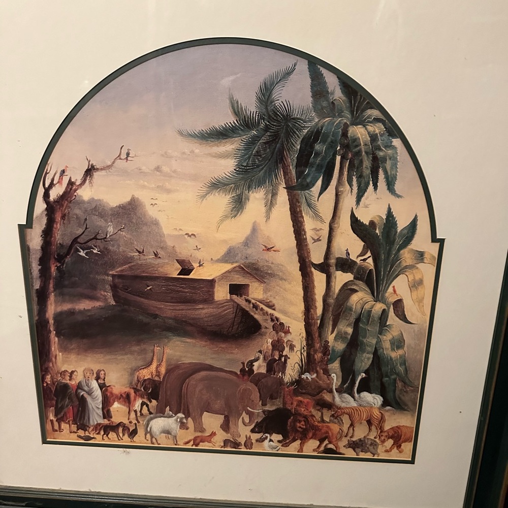 Noah’s ark large wall art
